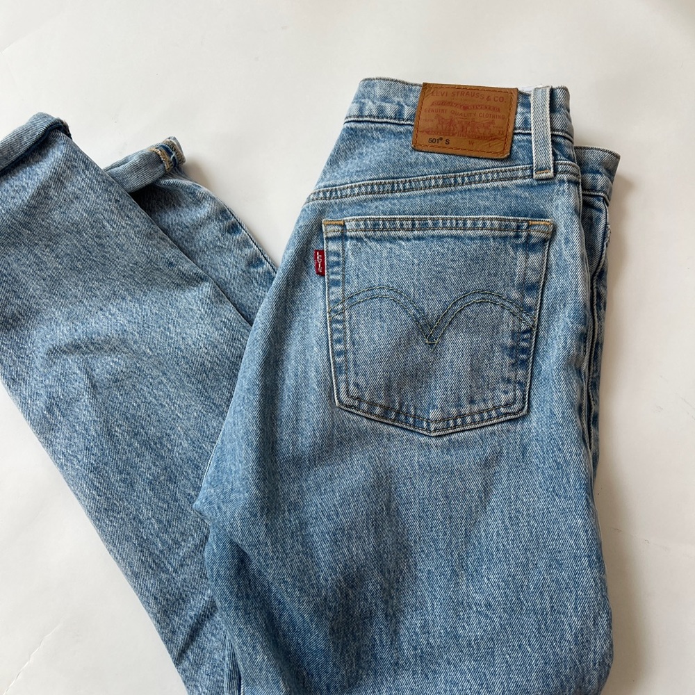 Levi skinny 501s